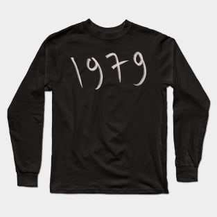 Hand Drawn 1979 Long Sleeve T-Shirt